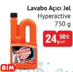 HYPERACTİVE LAVABO AÇICI JEL